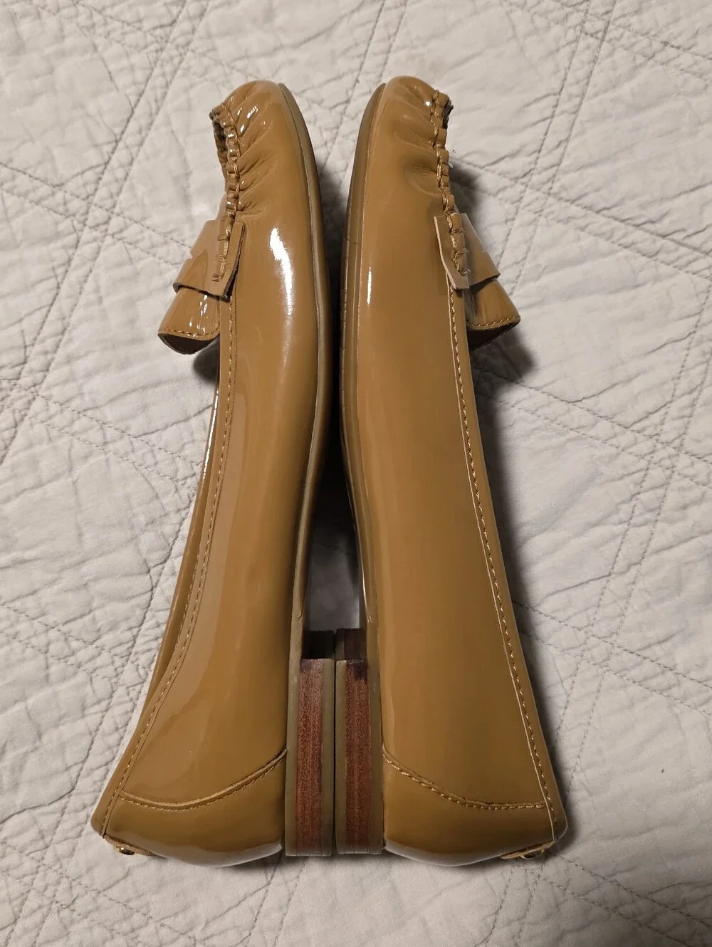 Michael Kors Patent Leather Penny Loafers